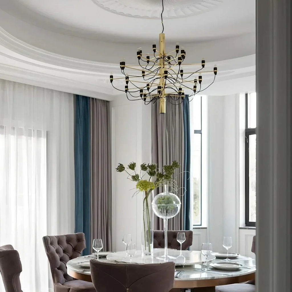 Tiered Modern Candle Chandelier | Desfino