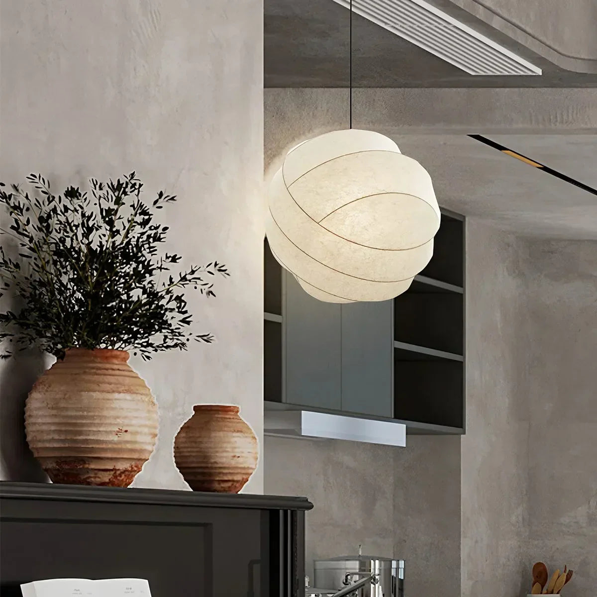 Turner Modern Spherical Pendant Light for Dining Room | Desfino