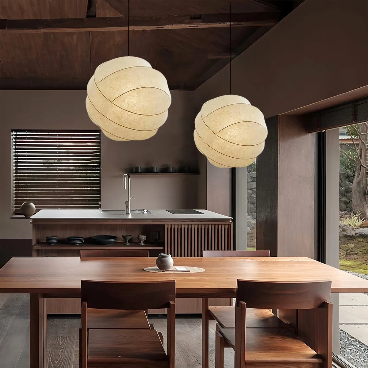 Turner Modern Spherical Pendant Light for Dining Room | Desfino