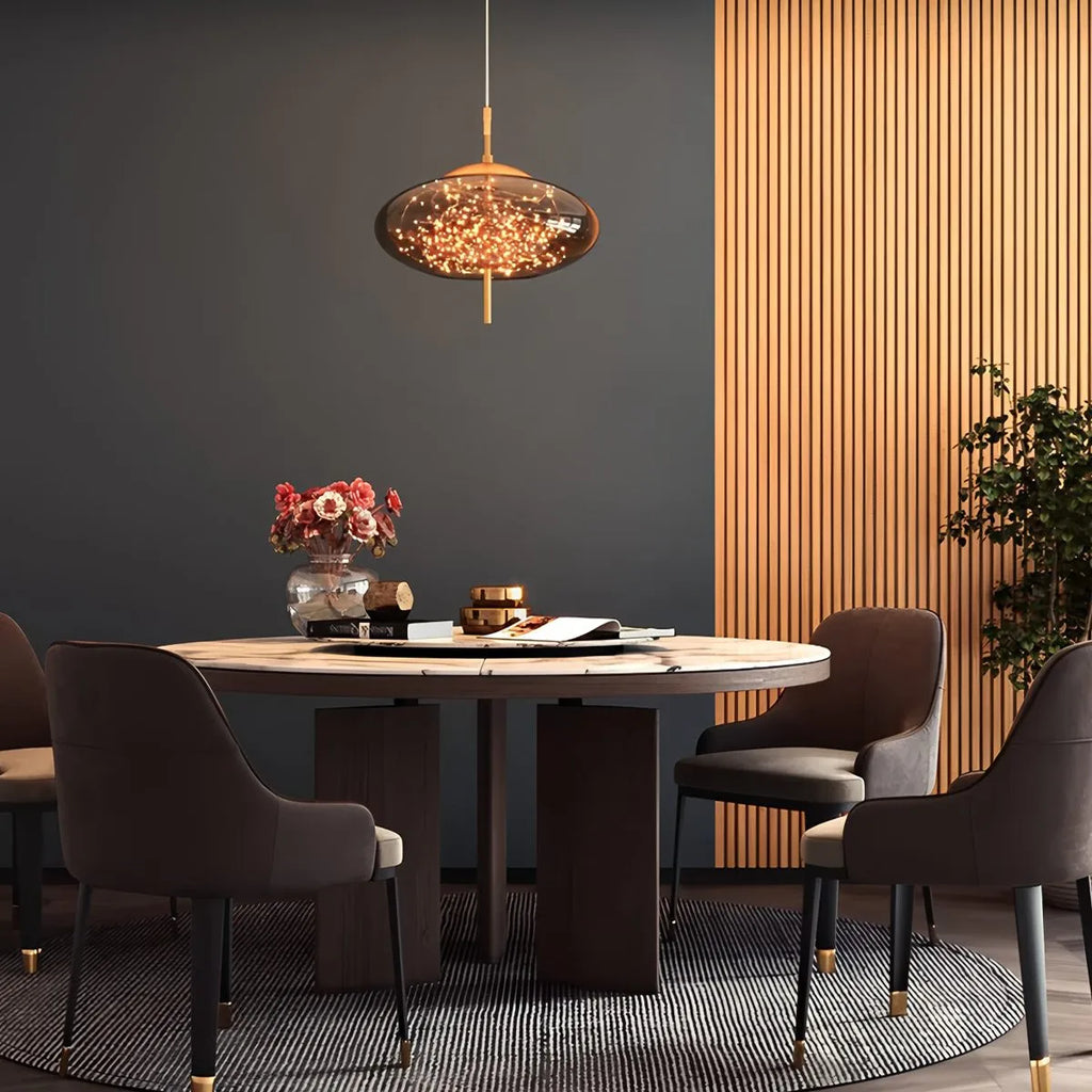 Moderne Pendelleuchte Twirl für das Schlafzimmer | Desfino