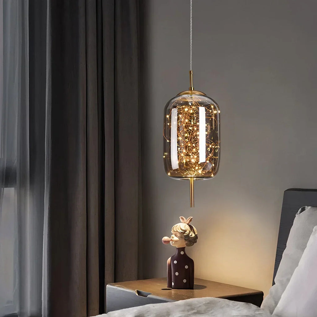 Moderne Pendelleuchte Twirl für das Schlafzimmer | Desfino
