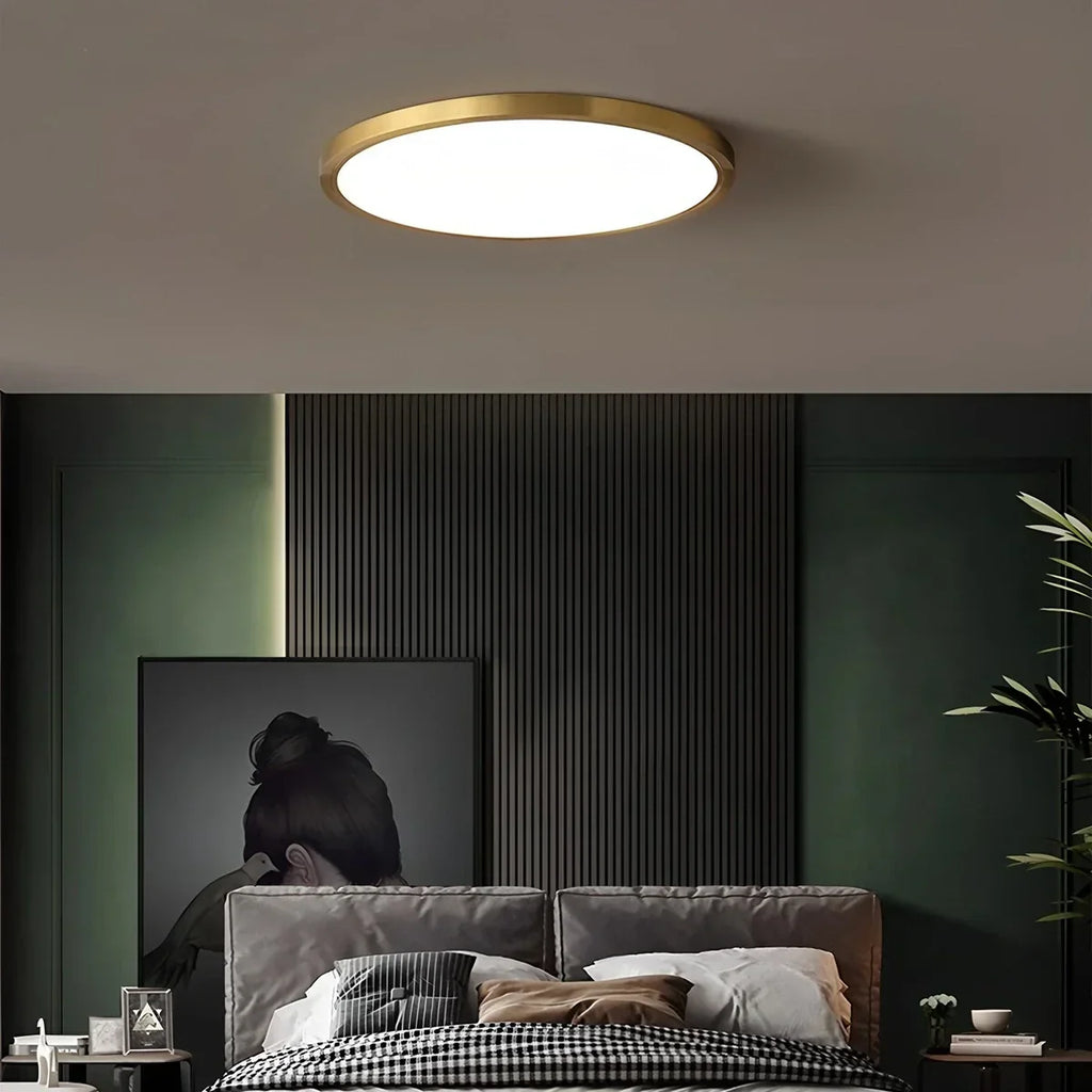 Ultra Thin Minimalist Ceiling Light for Bedroom | Desfino