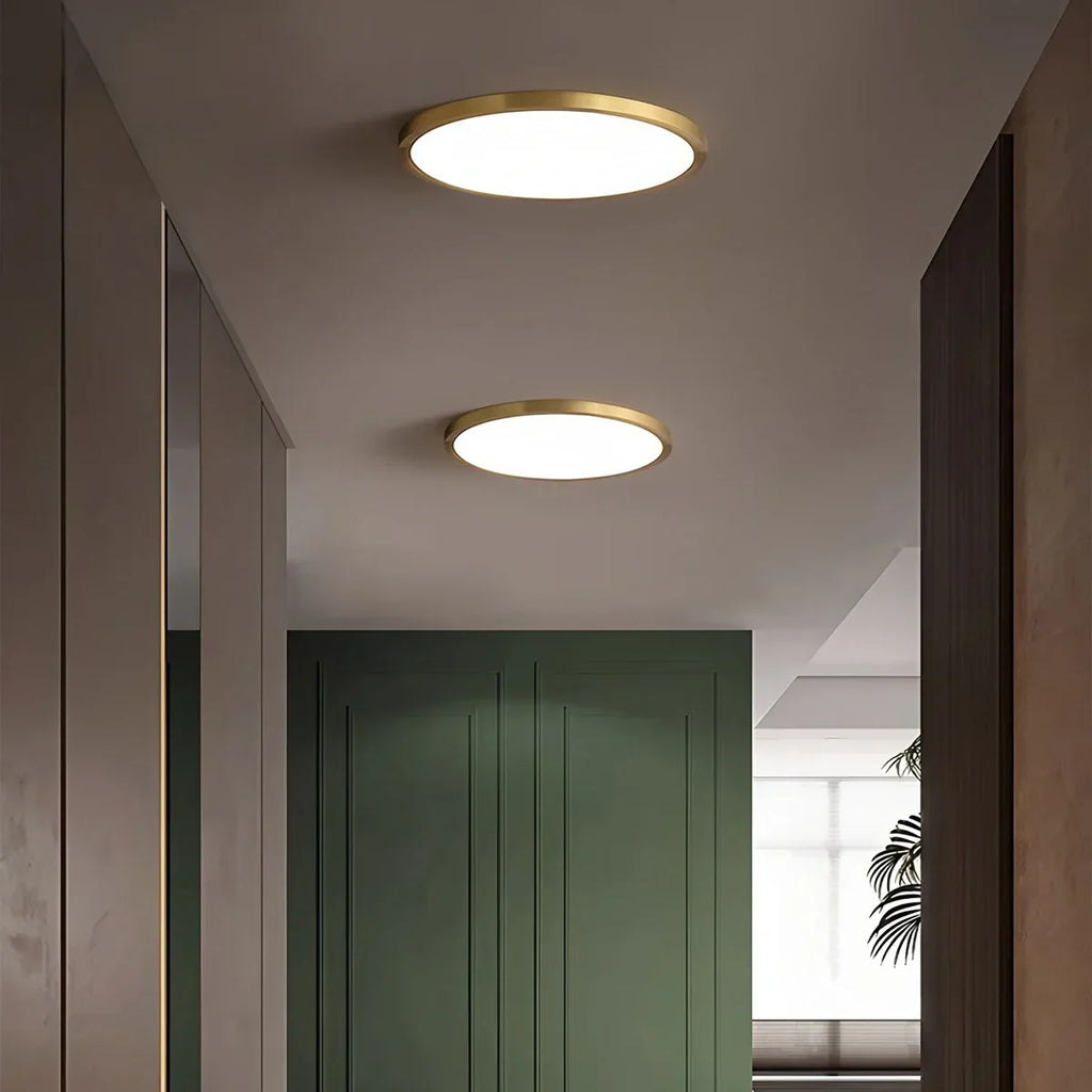 Ultra Thin Minimalist Ceiling Light for Bedroom | Desfino
