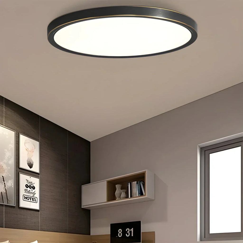 Ultra Thin Minimalist Ceiling Light for Bedroom | Desfino
