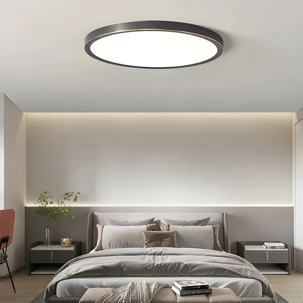 Ultra Thin Minimalist Ceiling Light for Bedroom | Desfino