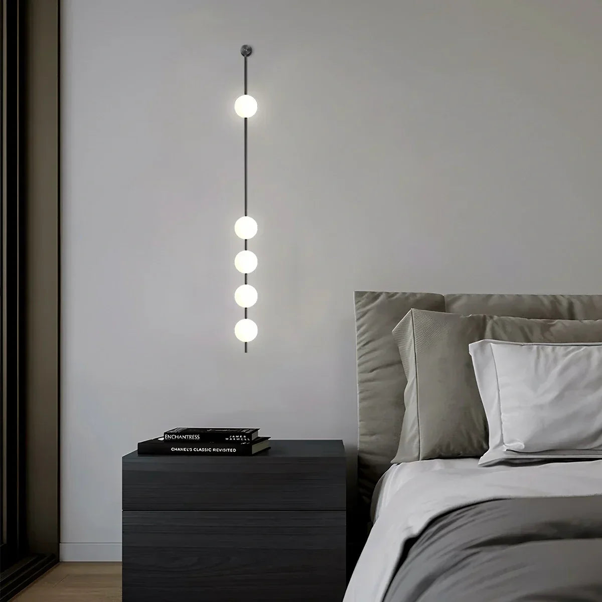 Vertical Balls Wall Lamp for Corridor | Desfino