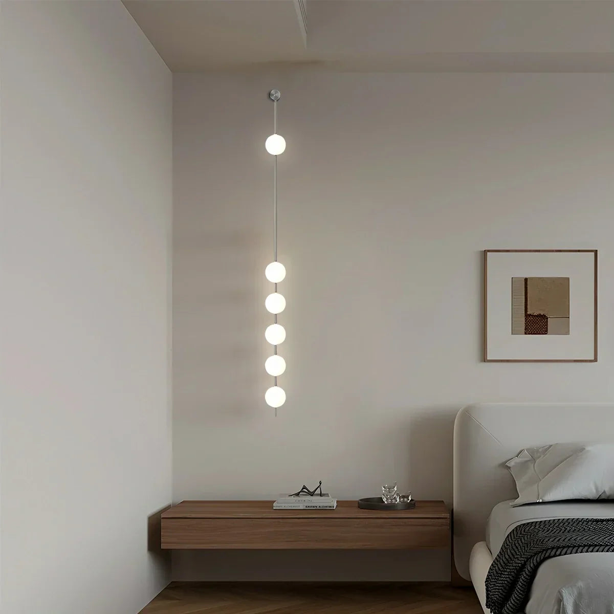 Vertical Balls Wall Lamp for Corridor | Desfino
