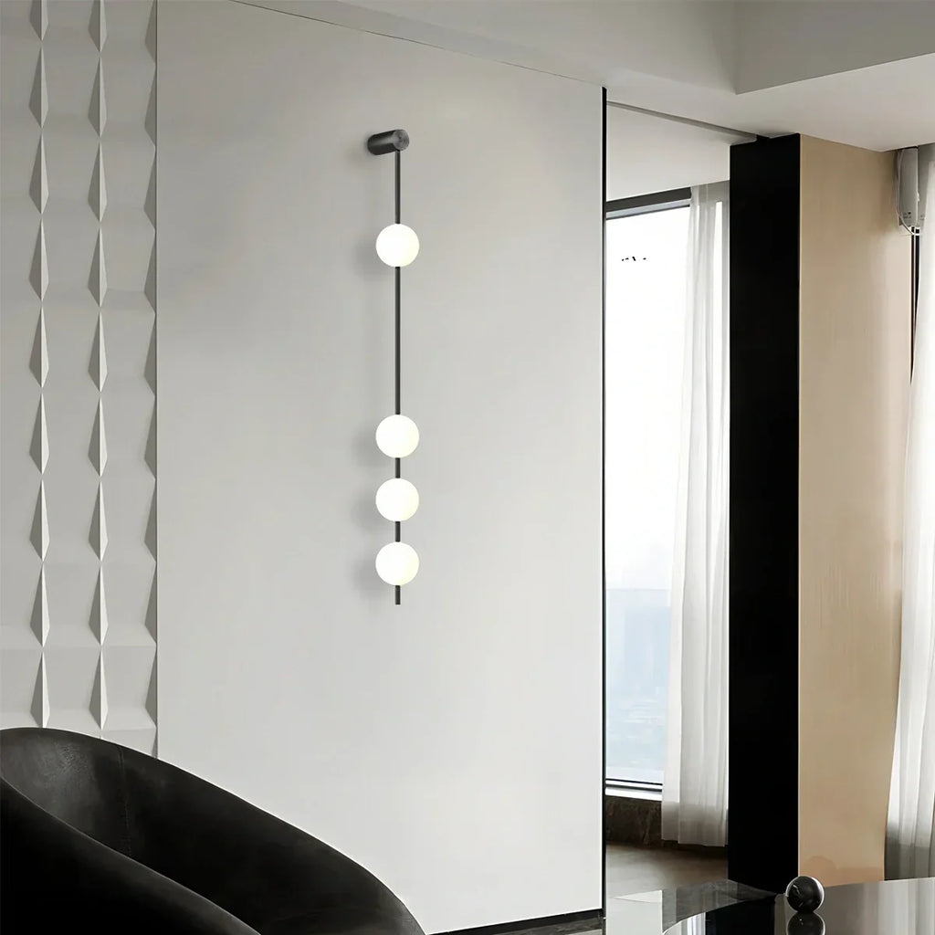 Vertical Balls Wall Lamp for Corridor | Desfino