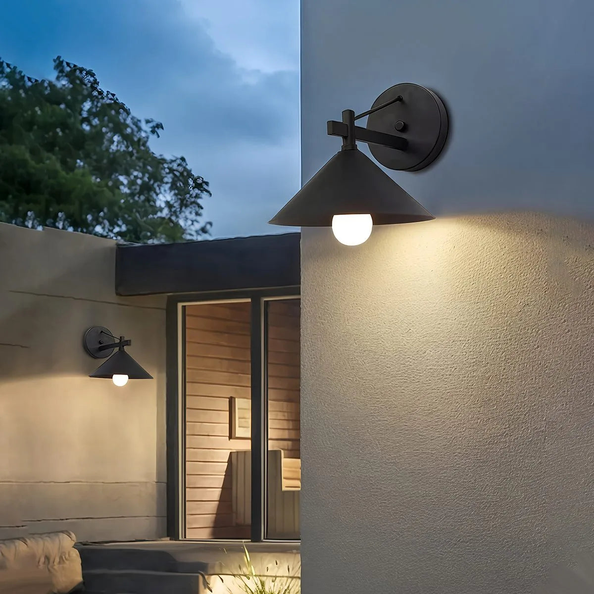 Vintage Outdoor Waterproof Patio Wall Lamp | Desfino