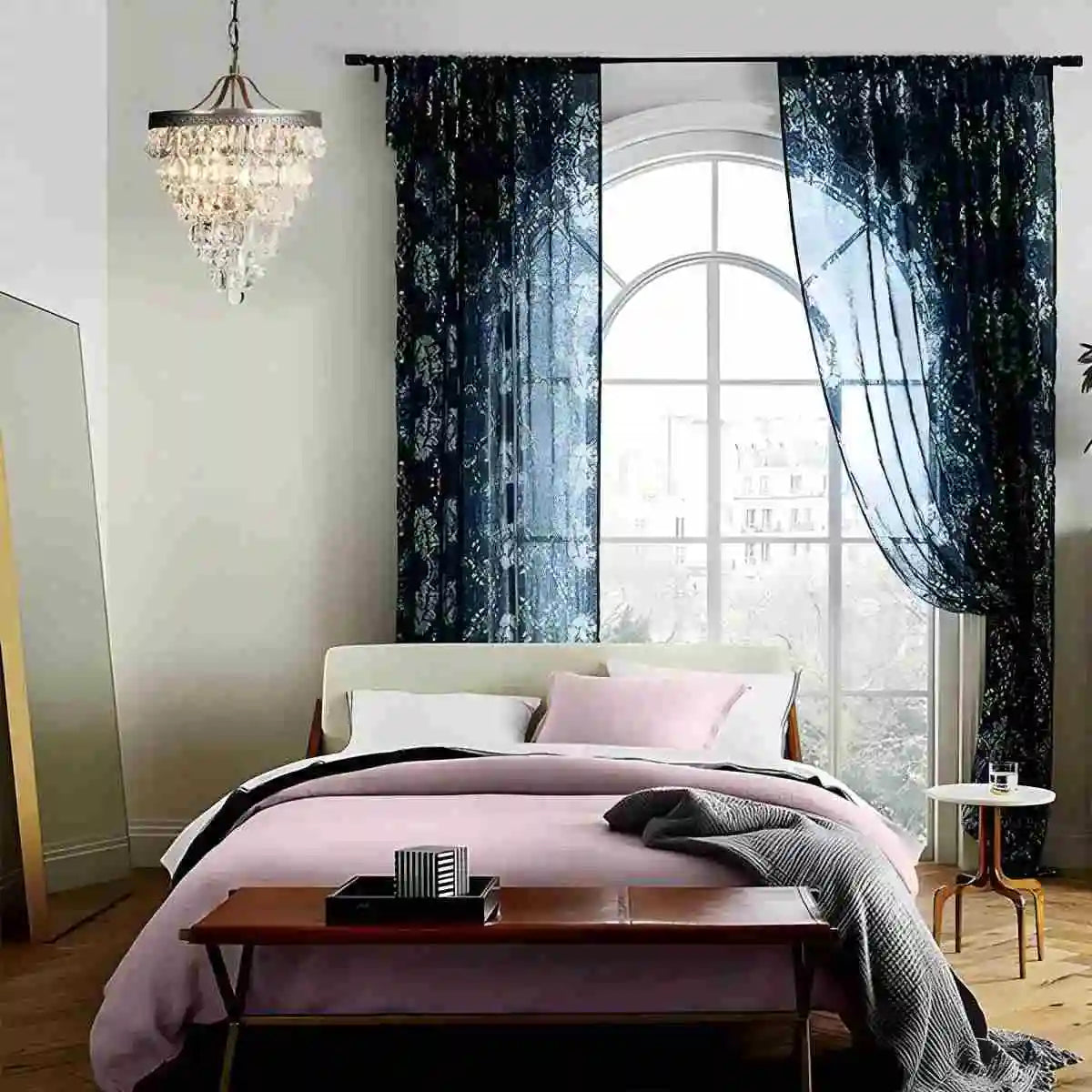 Vintage Crystal Pendent Light for Living Room | Desfino