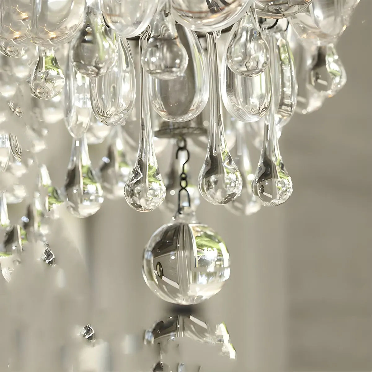 Vintage Crystal Pendent Light for Living Room | Desfino