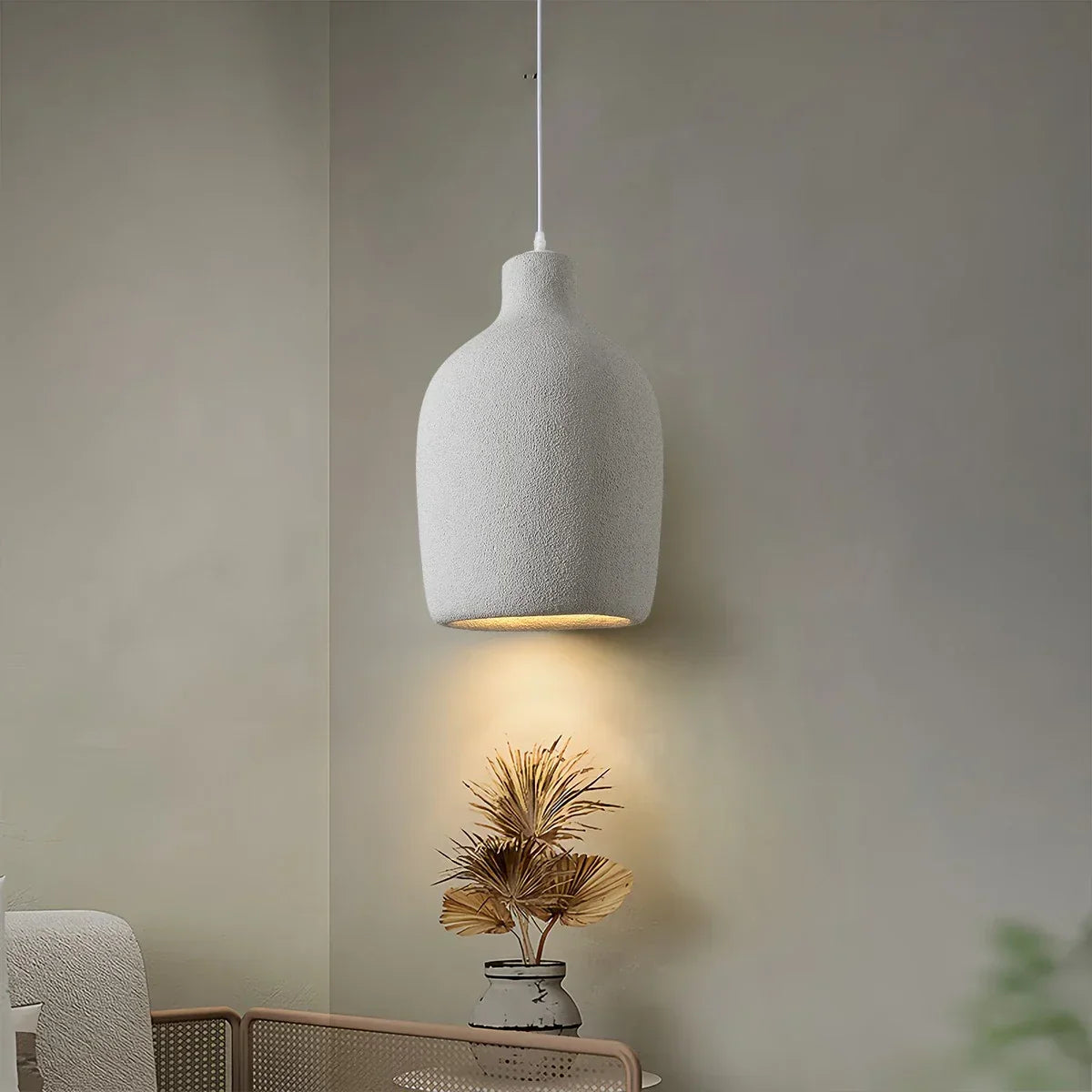 Pendelleuchte im Wabi-Sabi-Stil für das Esszimmer | Desfino