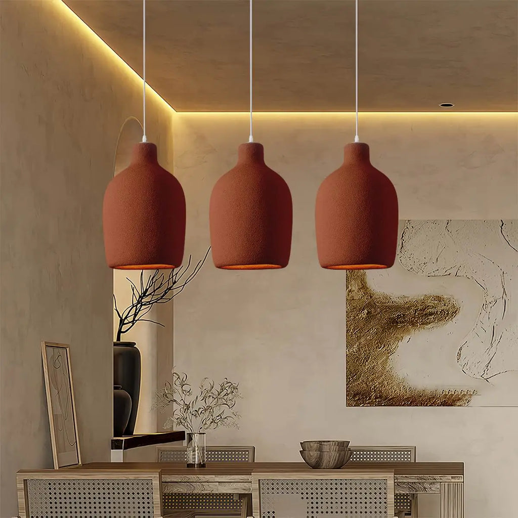 Pendelleuchte im Wabi-Sabi-Stil für das Esszimmer | Desfino