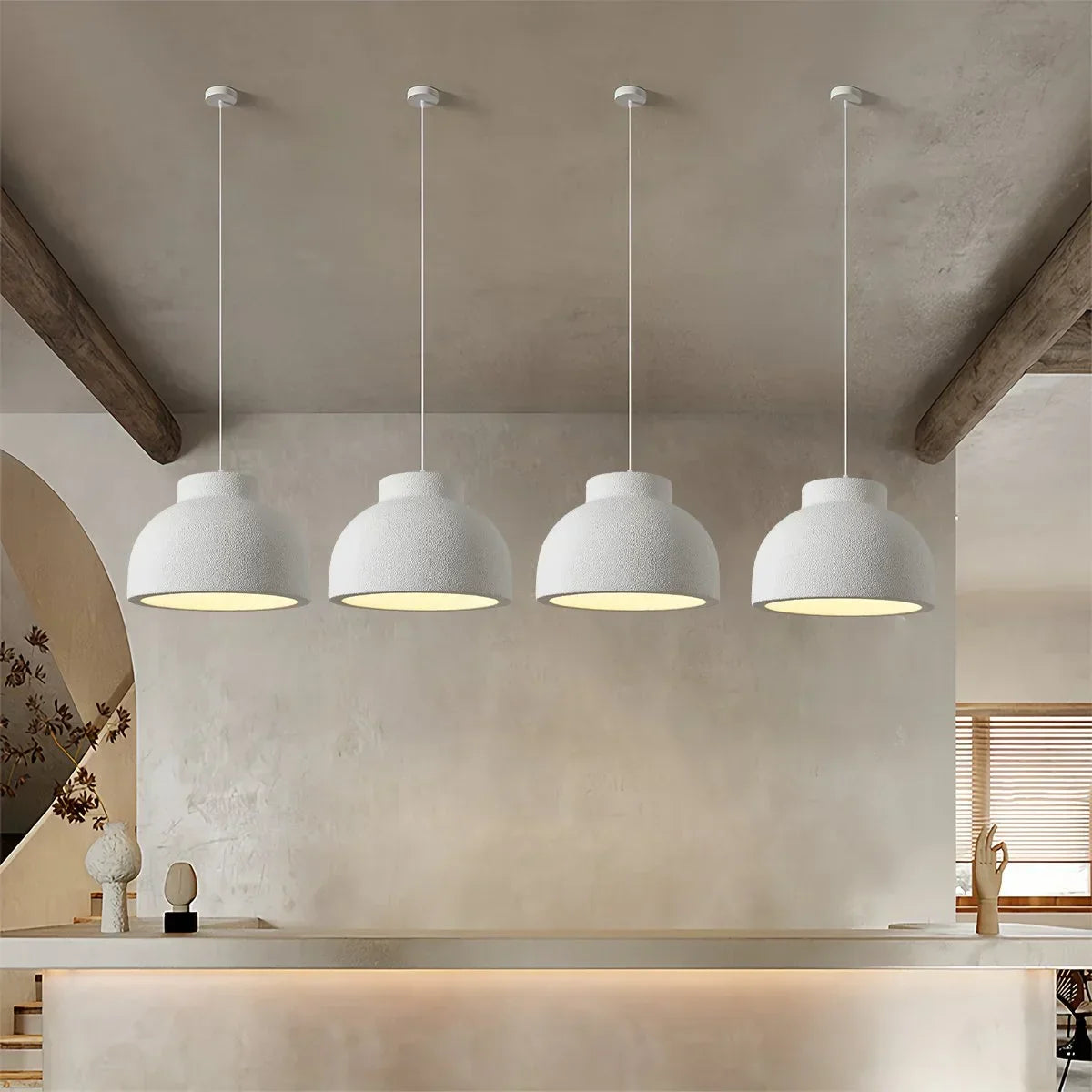 Retro-Pendelleuchte im Wabi-Sabi-Stil | Desfino