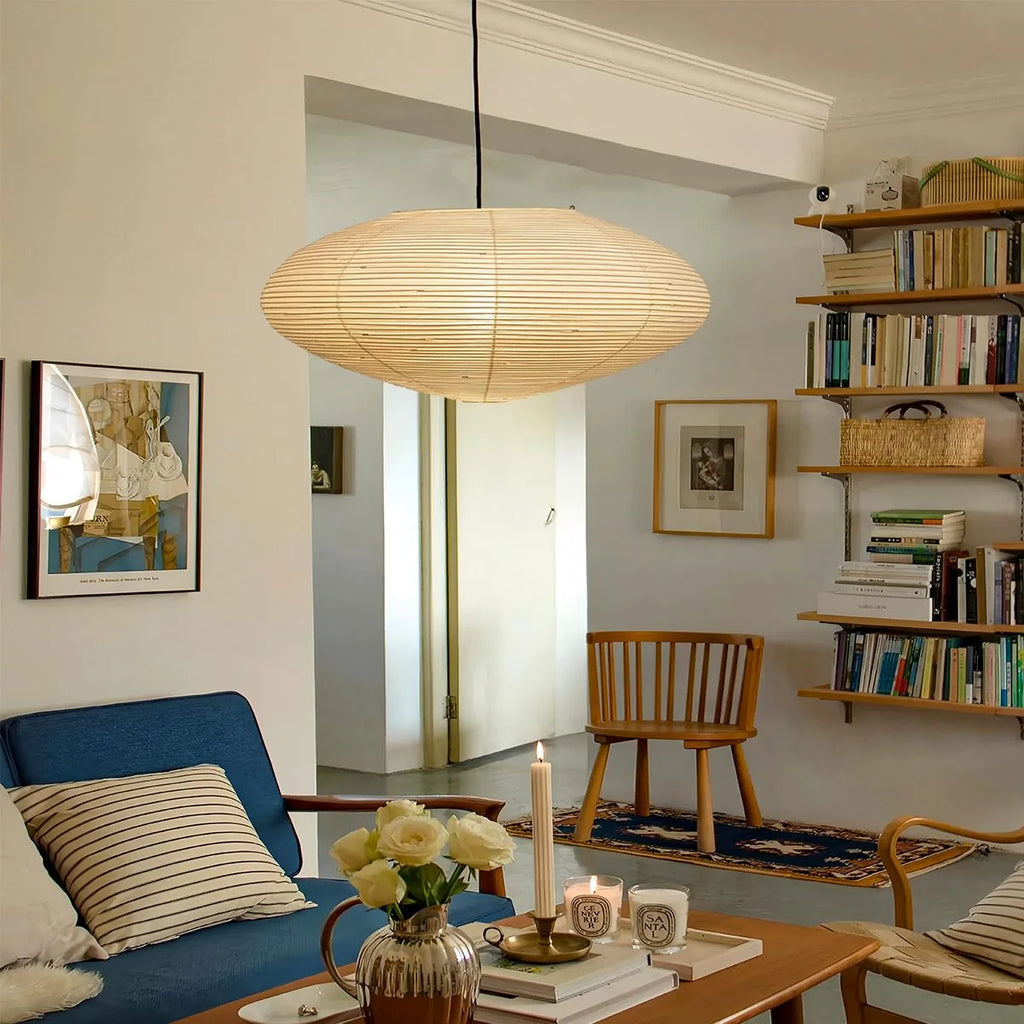 Washi Paper A Series Pendant Light for Dining Room | Desfino