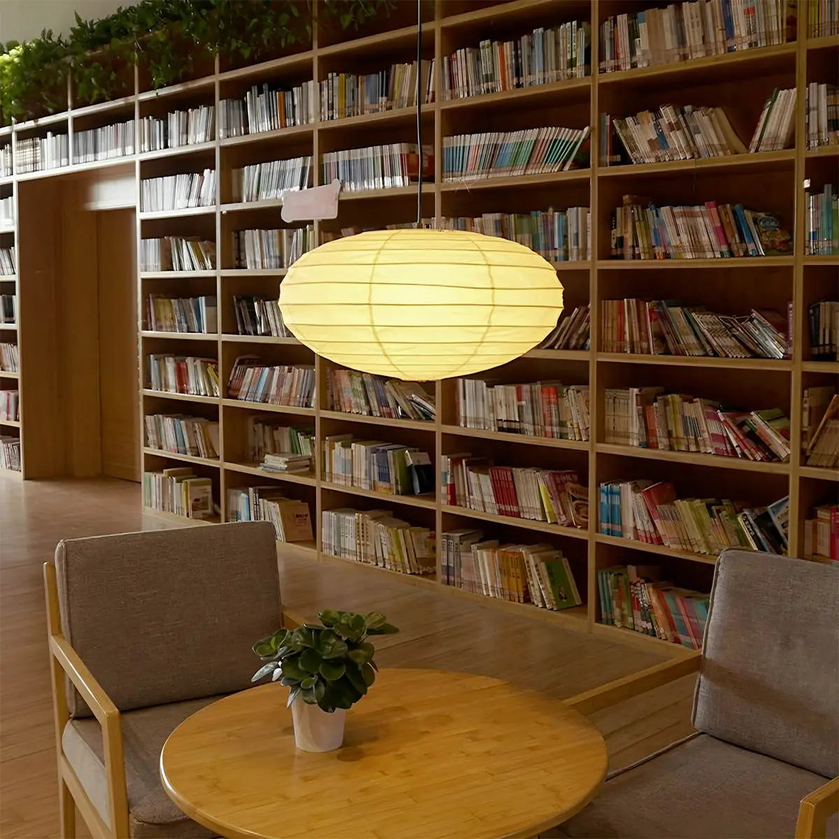 Washi Paper EN Series Pendant Light for Living Room | Desfino