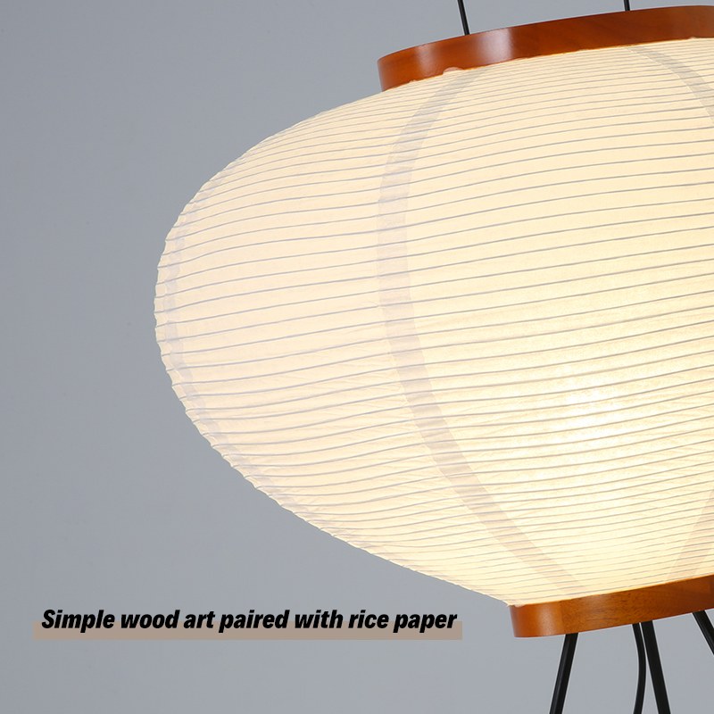 Rice Paper Art Floor & Table Lamp | Desfino