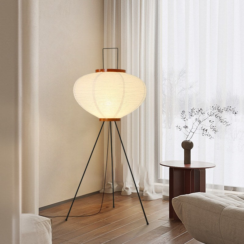 Rice Paper Art Floor & Table Lamp | Desfino