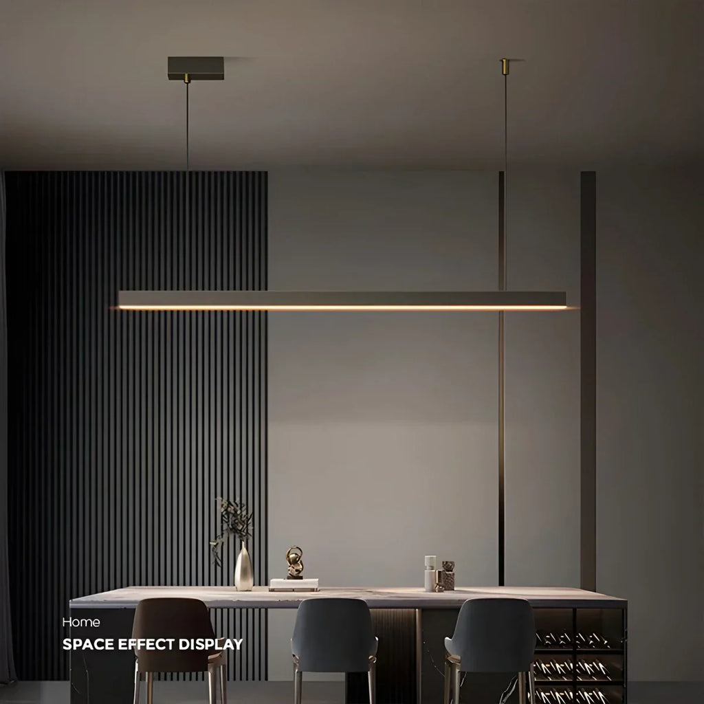 All Copper Minimalist Chandelier for Dining & Living Rooms | Desfino