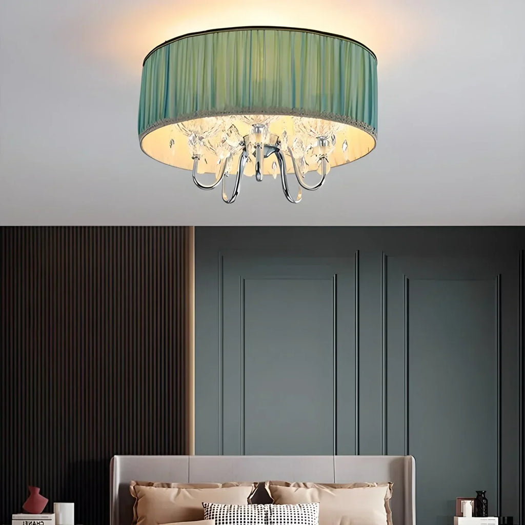 Alloy Luxury Crystal  Pendant Light for Living Room | Desfino