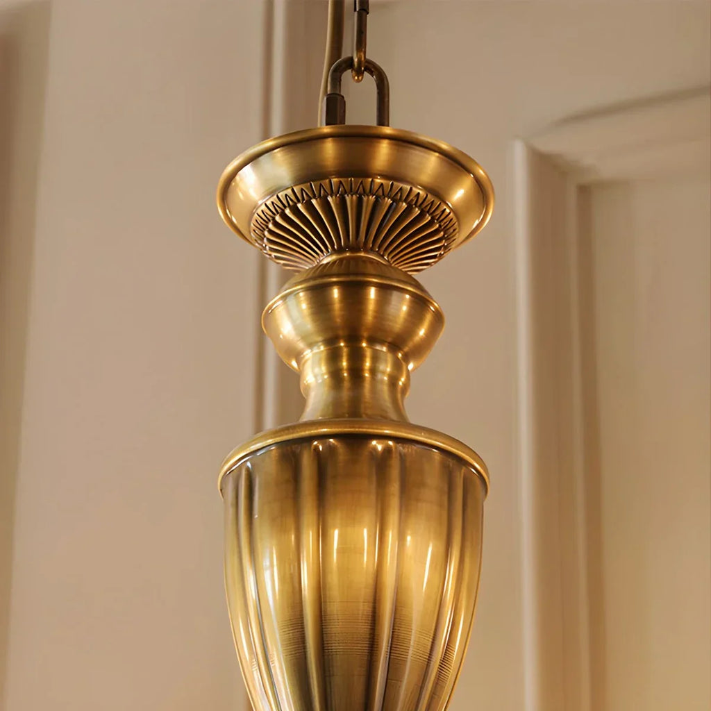 American Vintage Candle Copper Chandelier | Desfino