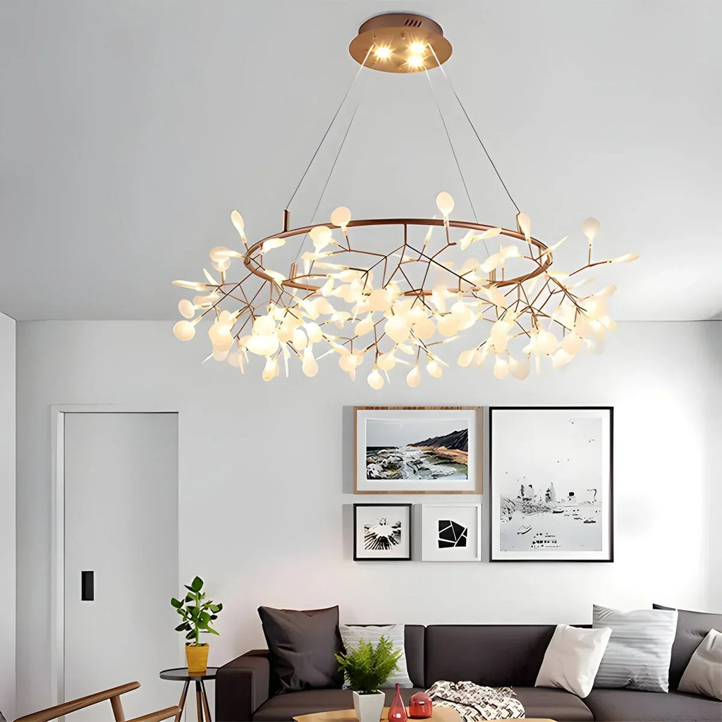 Branch Firefly Chandelier for Living Room | Desfino
