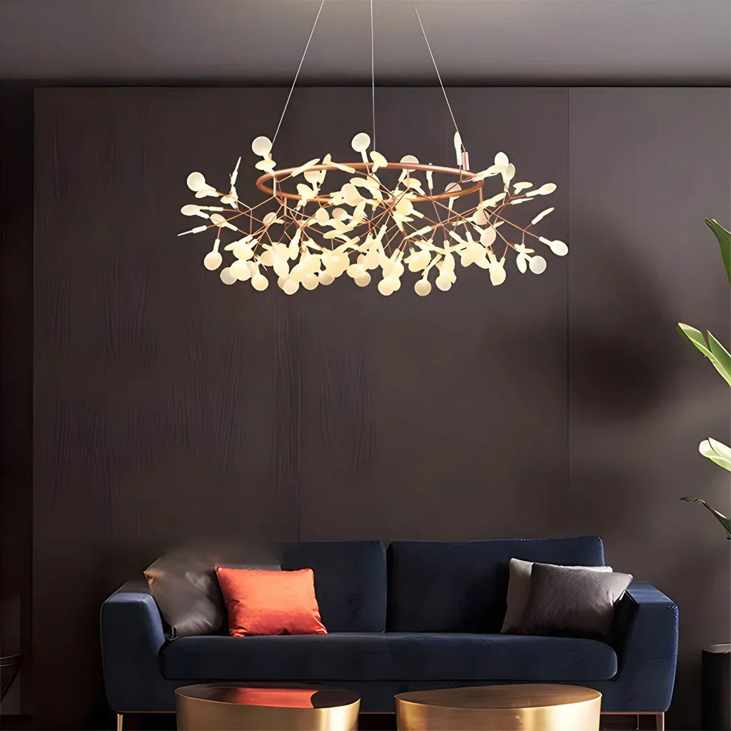 Branch Firefly Chandelier for Living Room | Desfino