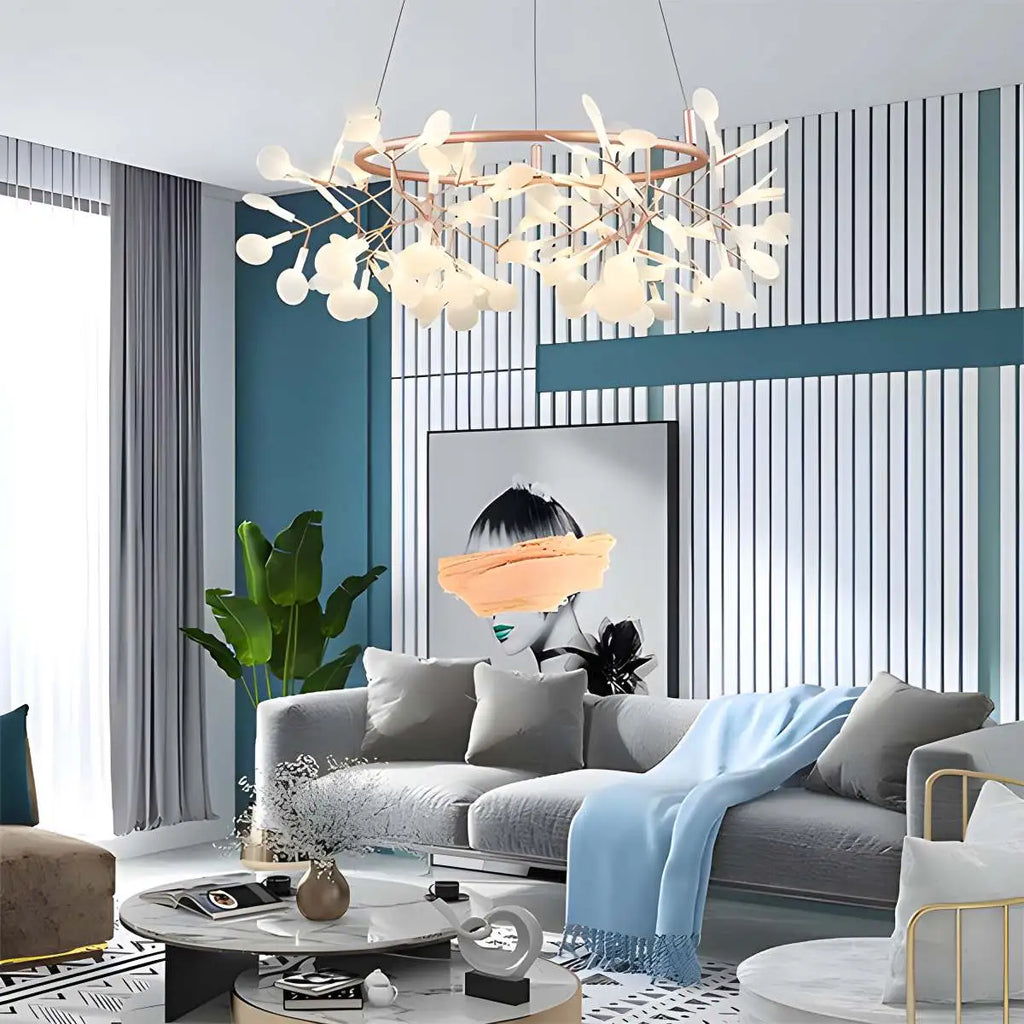 Branch Firefly Chandelier for Living Room | Desfino