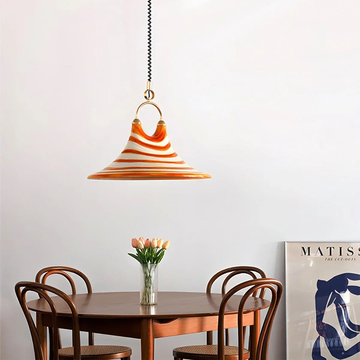 Carlo Trumpet Pendant Lamp for Dining Doom | Desfino