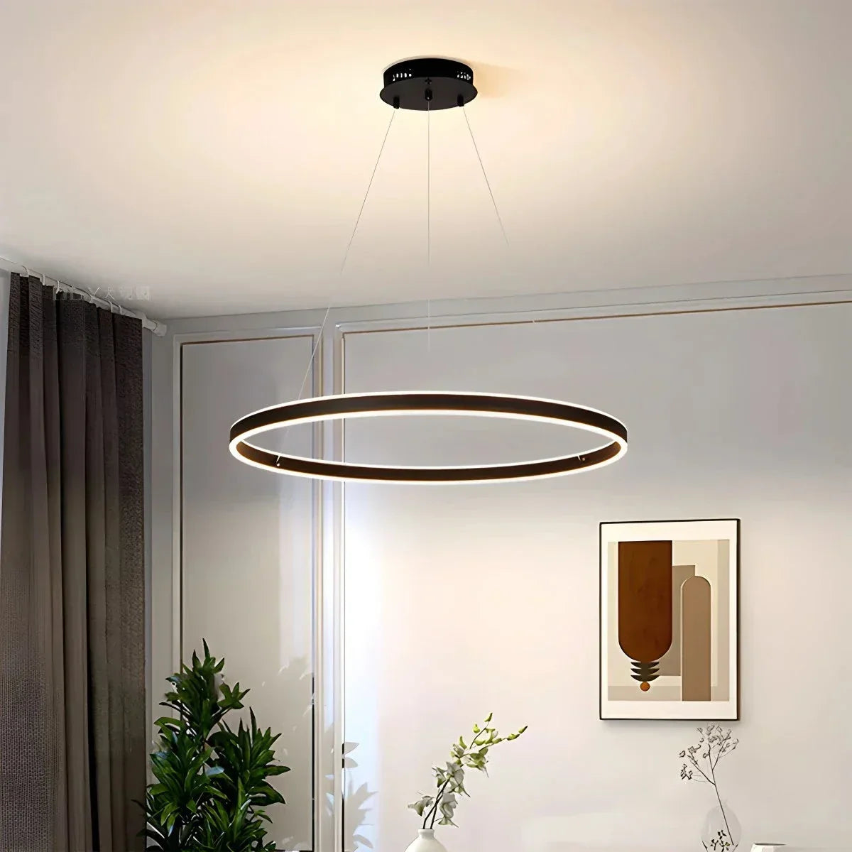 Circle Layered Living Room Chandelier | Desfino