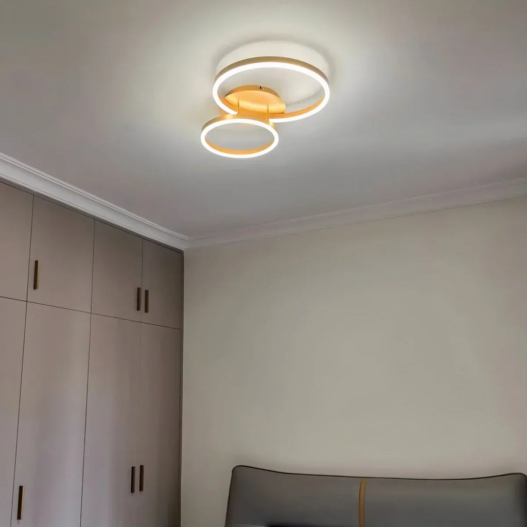 Runde LED-Deckenleuchte für das Wohnzimmer | Desfino