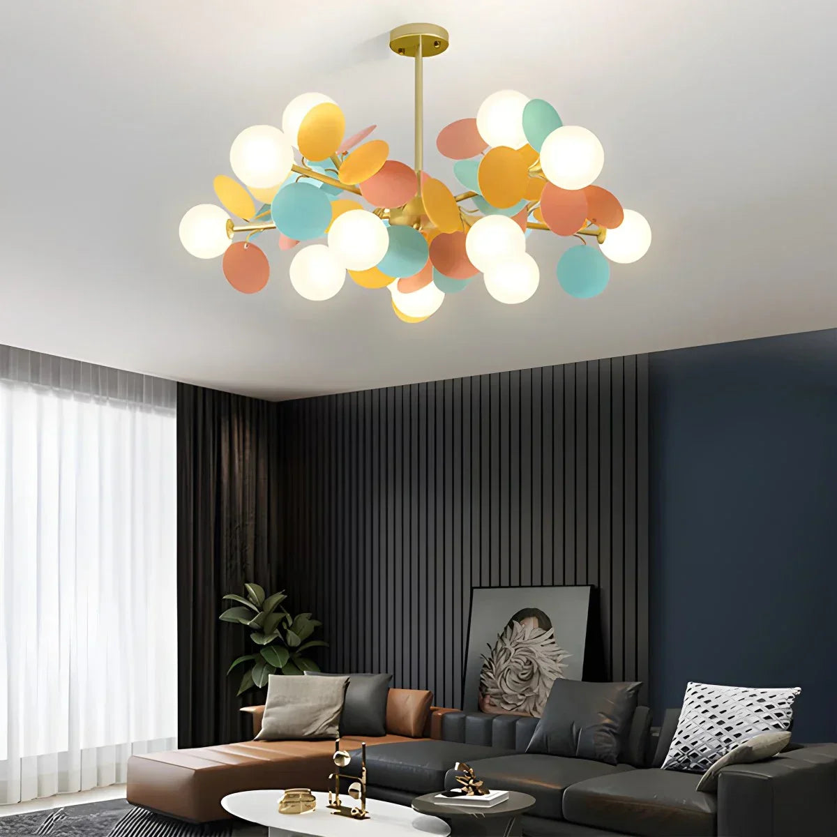 Colorful Flash Modern Chandelier | Desfino