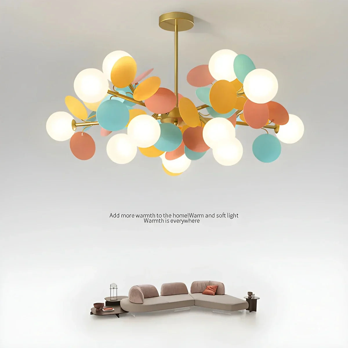 Colorful Flash Modern Chandelier | Desfino