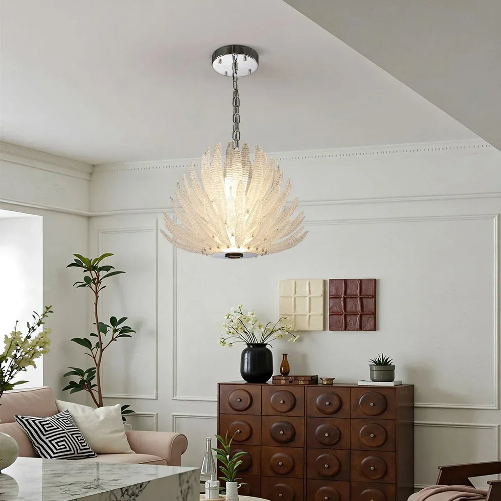 Creative Pinecone Glass Pendant Light | Desfino
