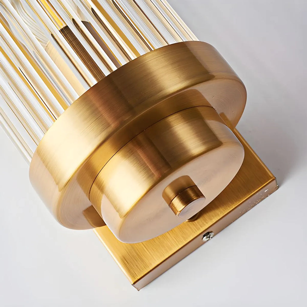 Crystal Glass Luxury Wall Sconce | Desfino