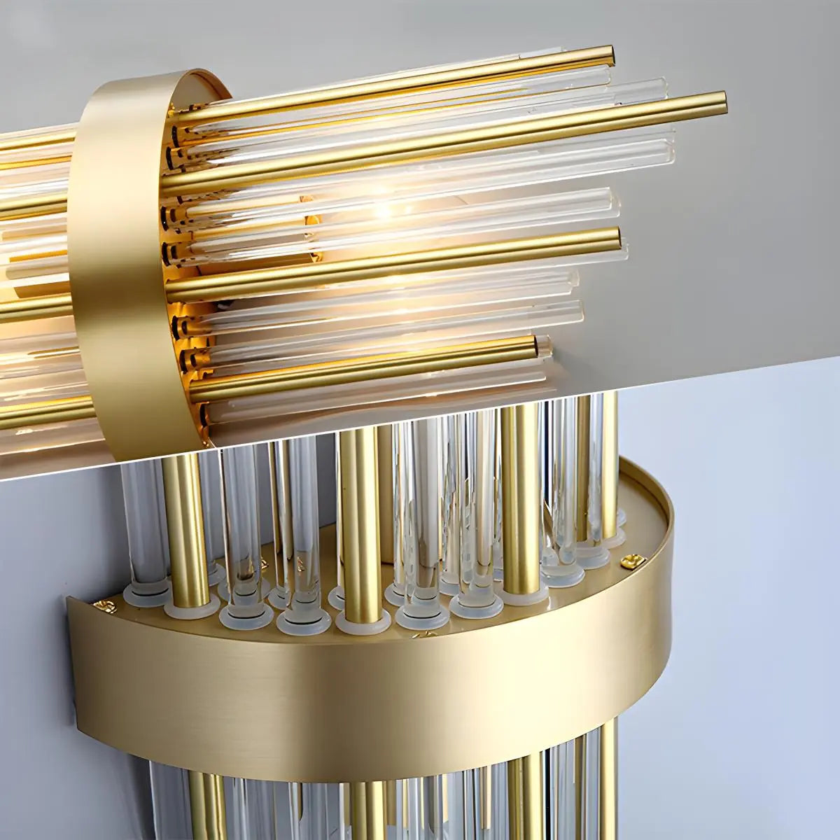 Crystal Glass Luxury Wall Sconce | Desfino