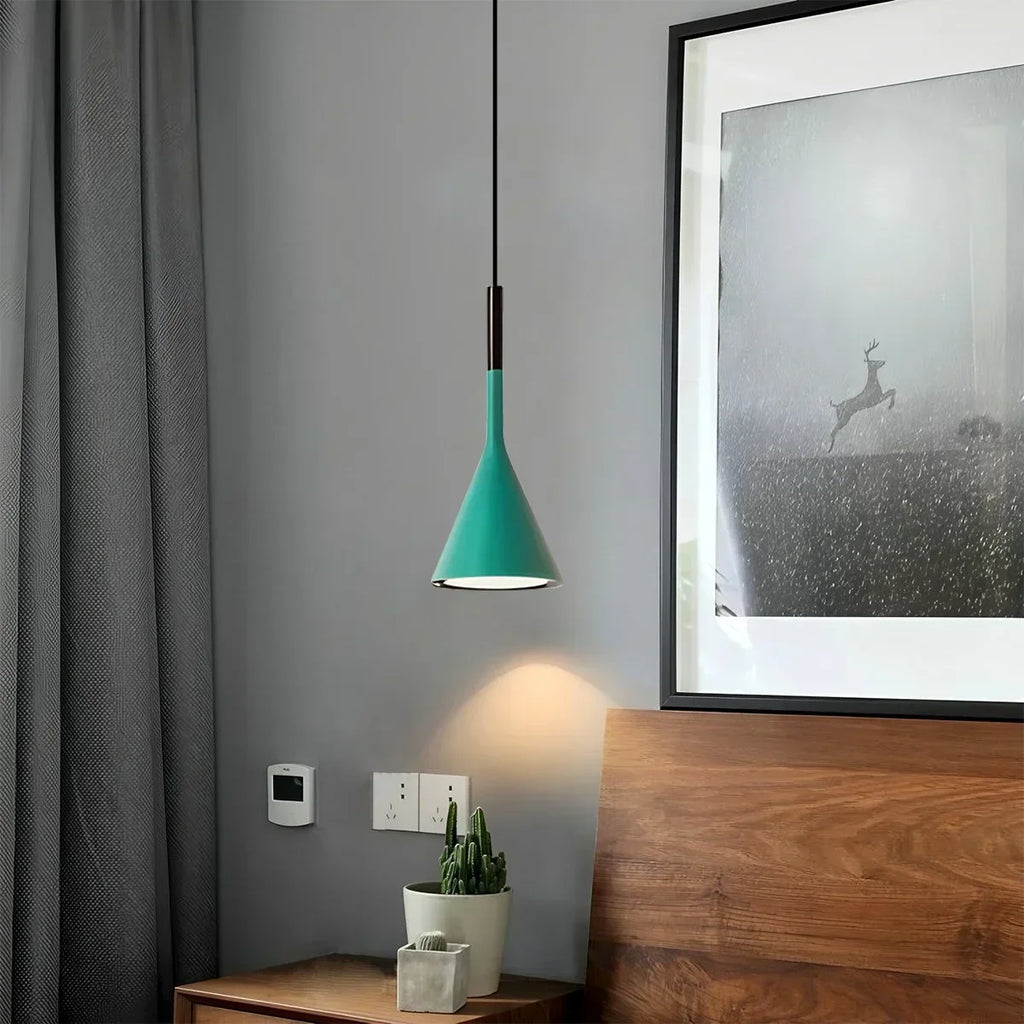 Divino-Kegel-Pendelleuchte für das Schlafzimmer | Desfino