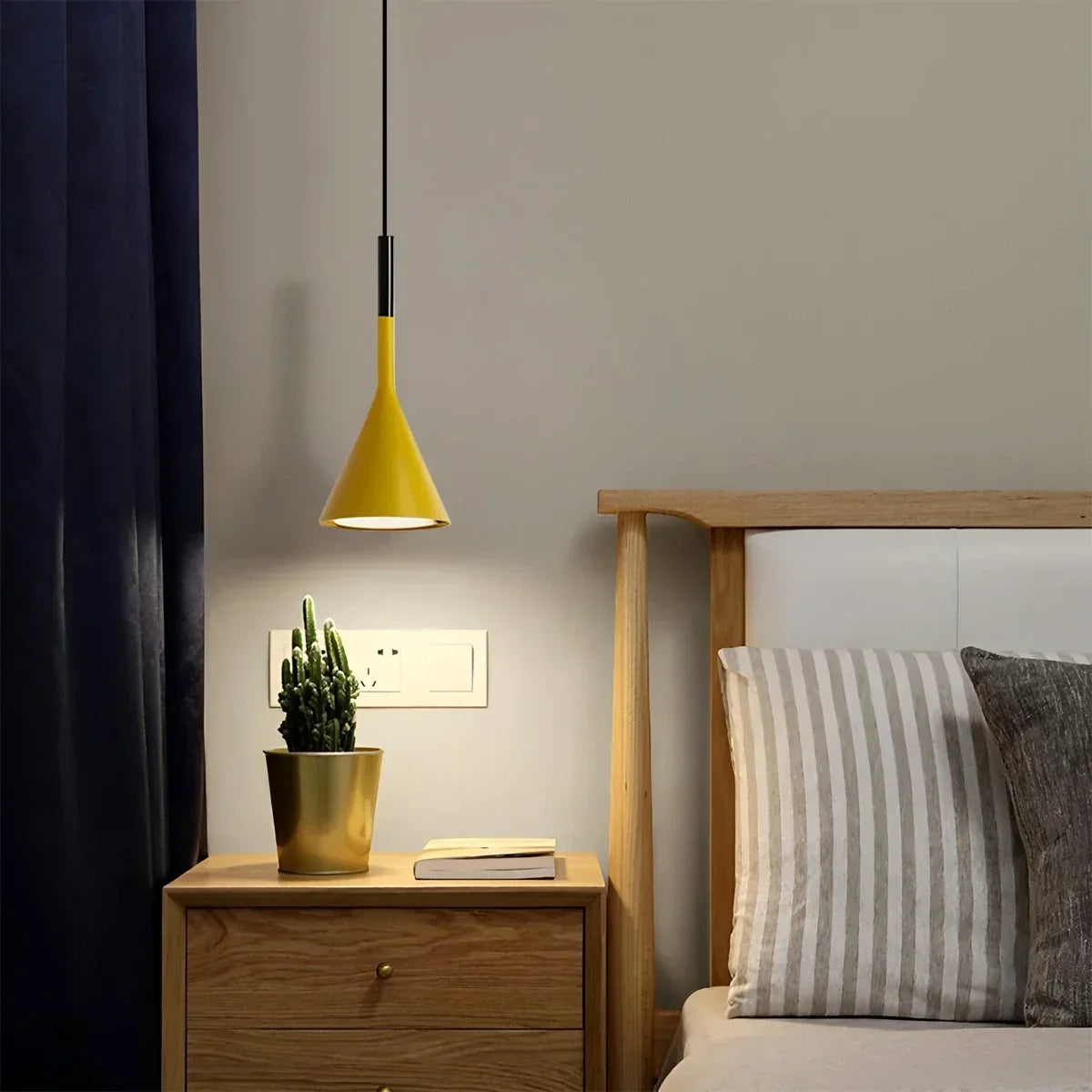 Divino-Kegel-Pendelleuchte für das Schlafzimmer | Desfino