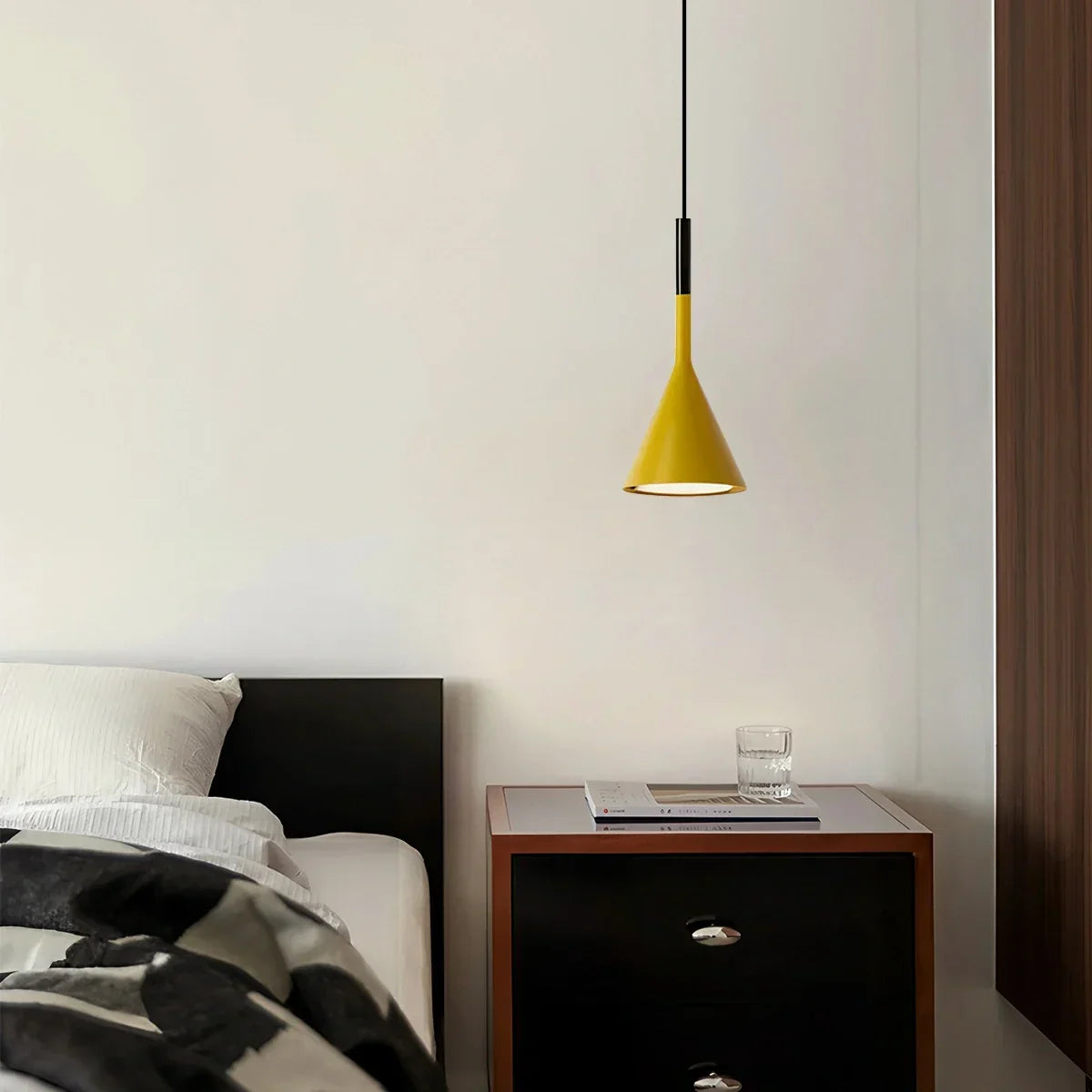 Divino-Kegel-Pendelleuchte für das Schlafzimmer | Desfino