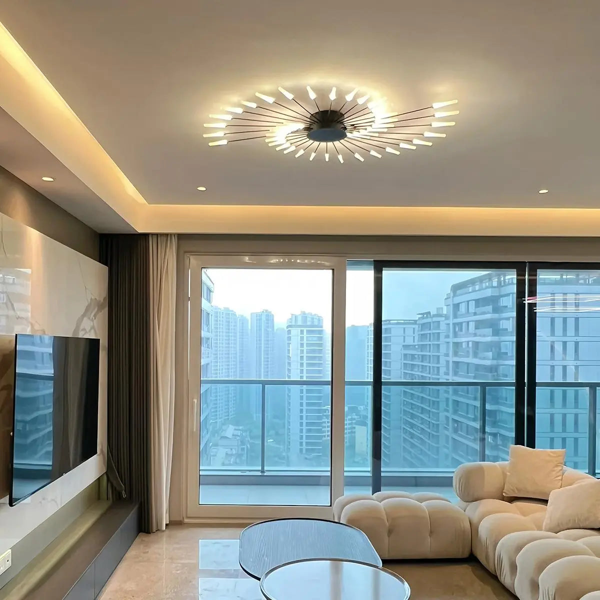 Fireworks Starburst Ceiling Light | Desfino