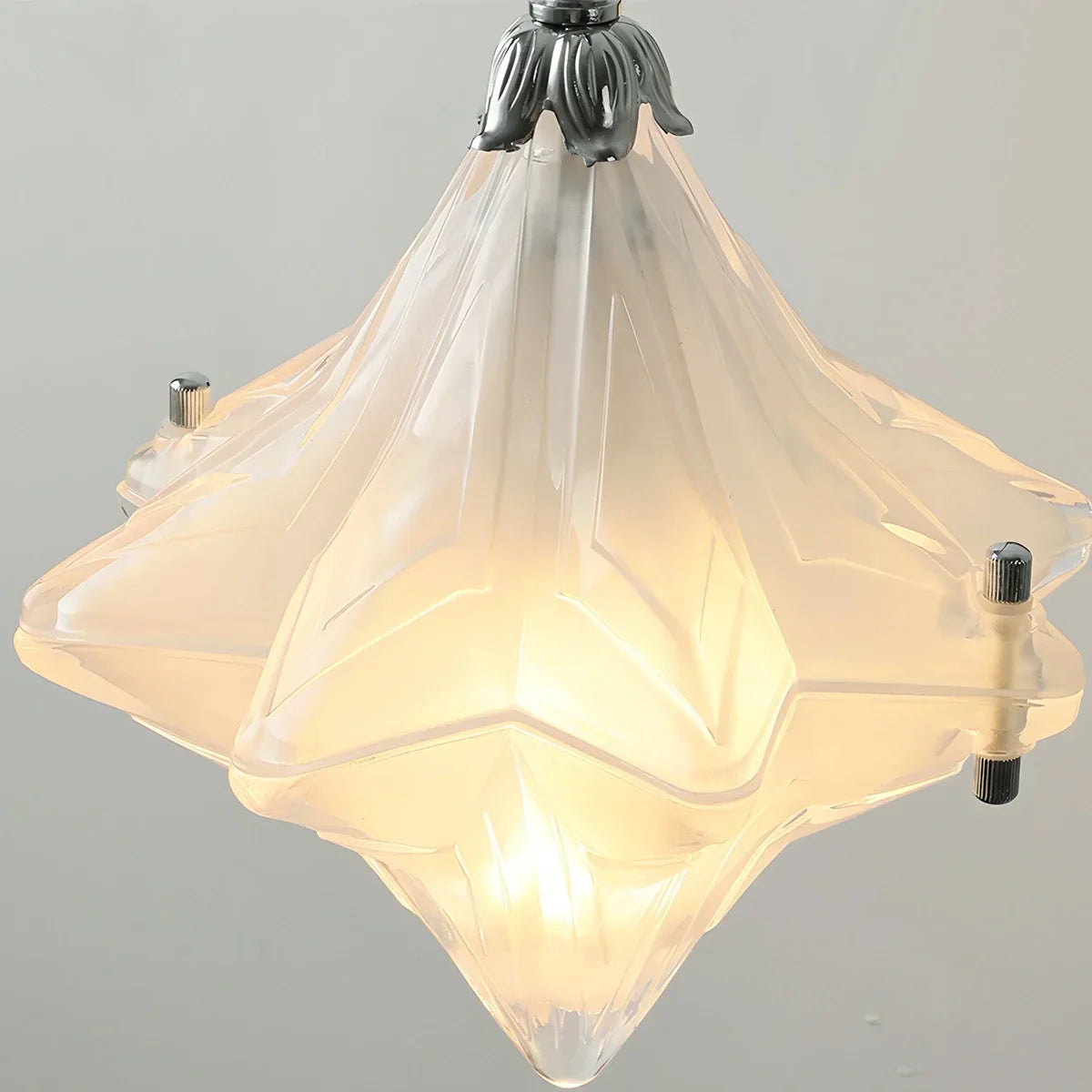 French Murano Star Glass Pendant Light | Desfino