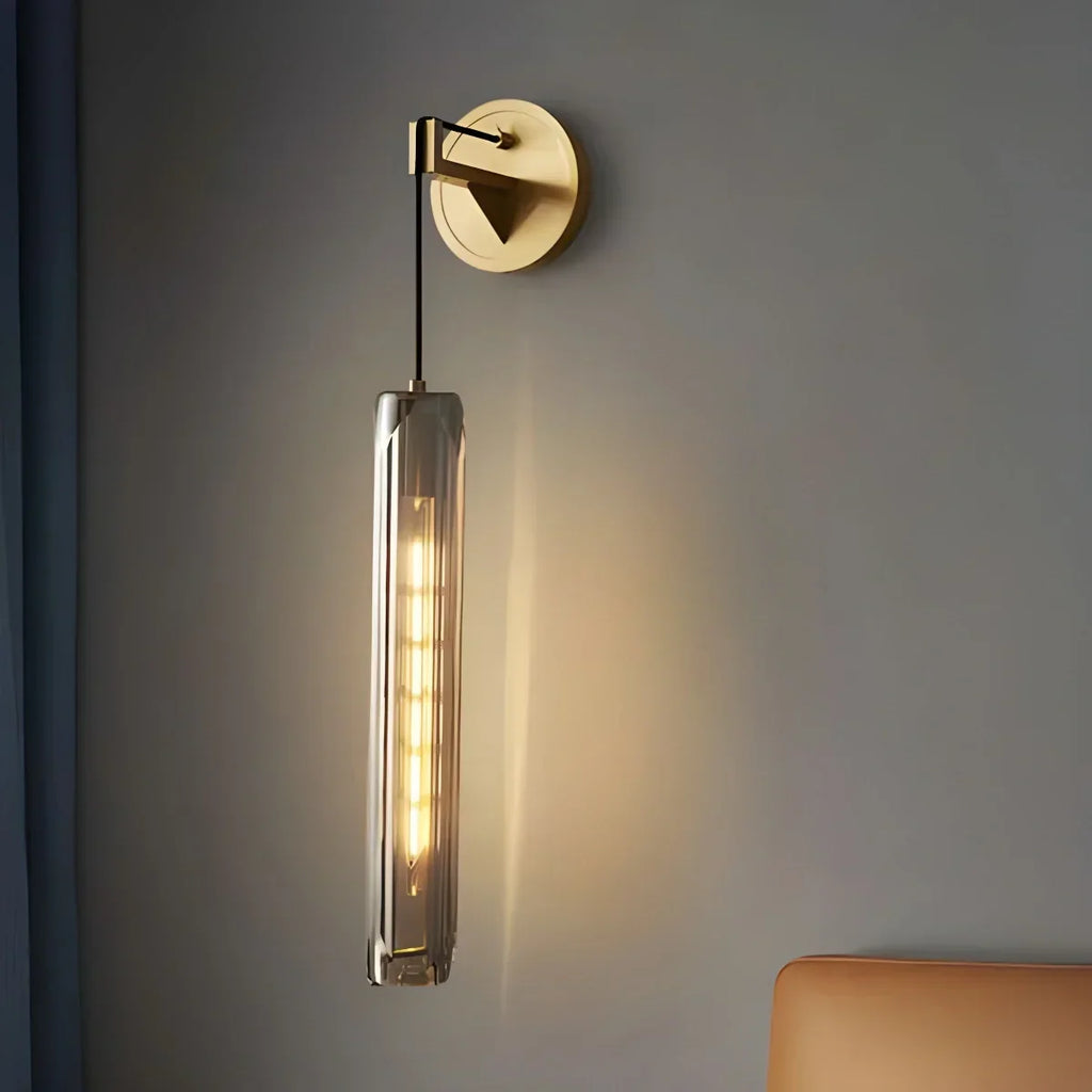 Hanging Crystal Wall Sconce | Desfino