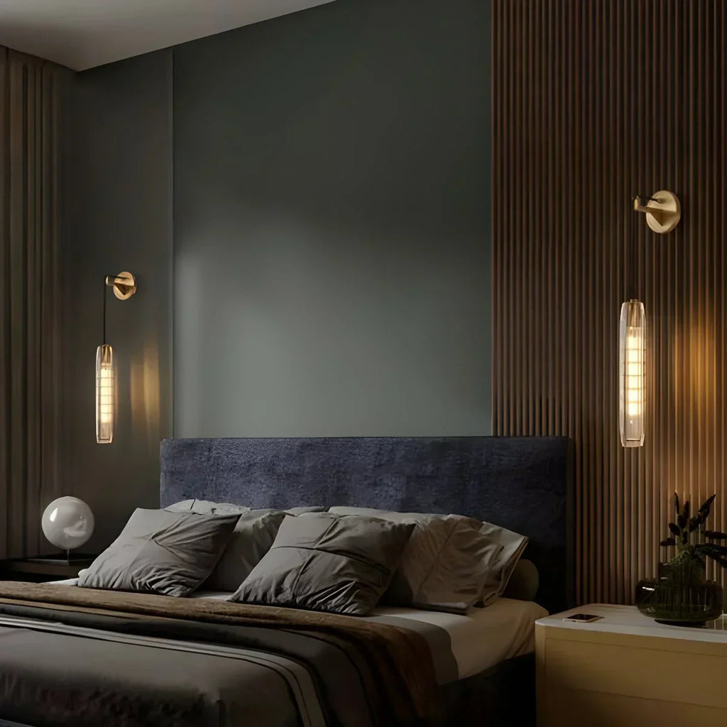 Hanging Crystal Wall Sconce | Desfino