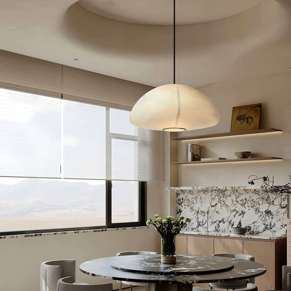 Hikari Paper Lantern Pendant Light for Bedroom | Desfino