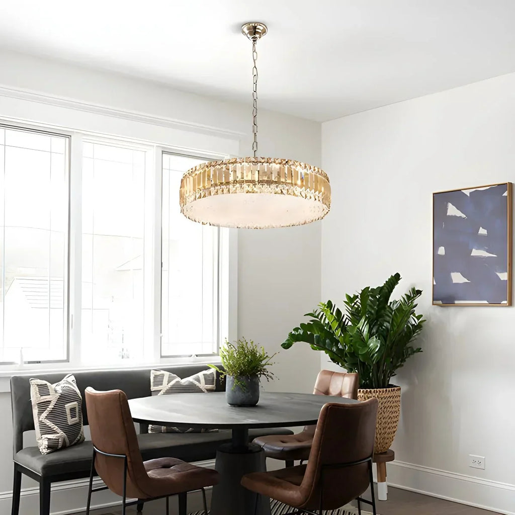 K9 Crystal Pendant Light for Dining Room | Desfino