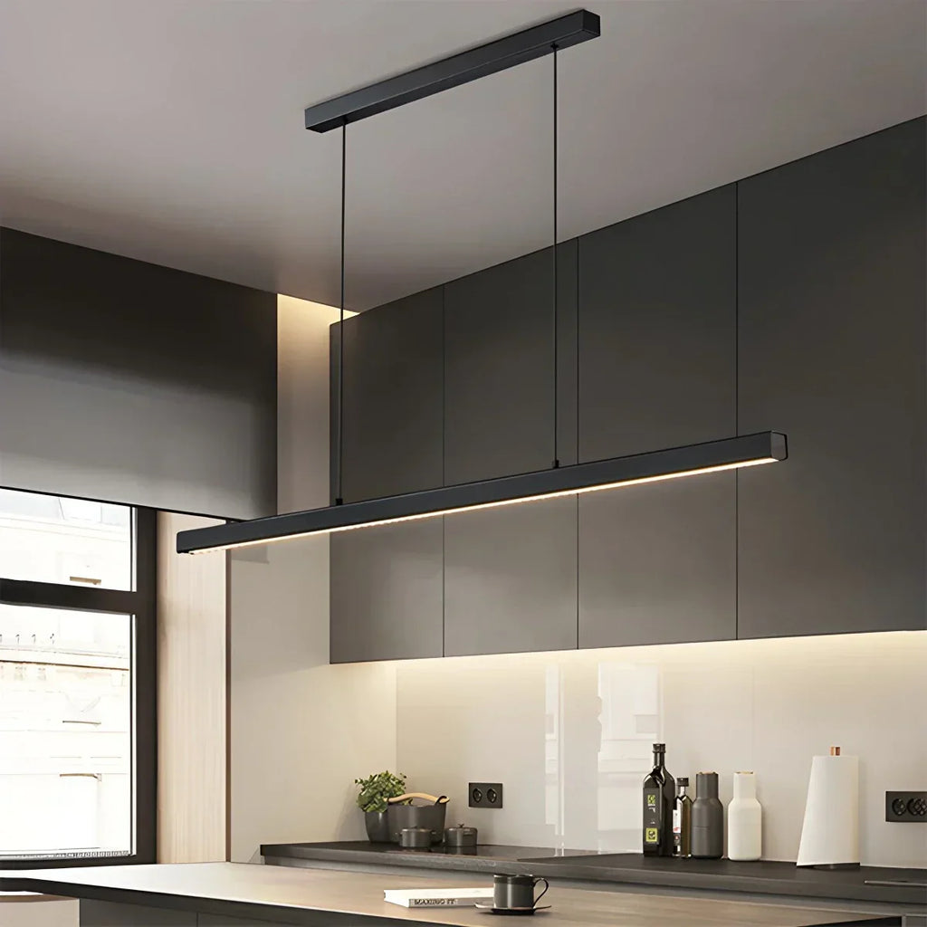 Modern Linear Pendant Light  for Kitchen Island | Desfino
