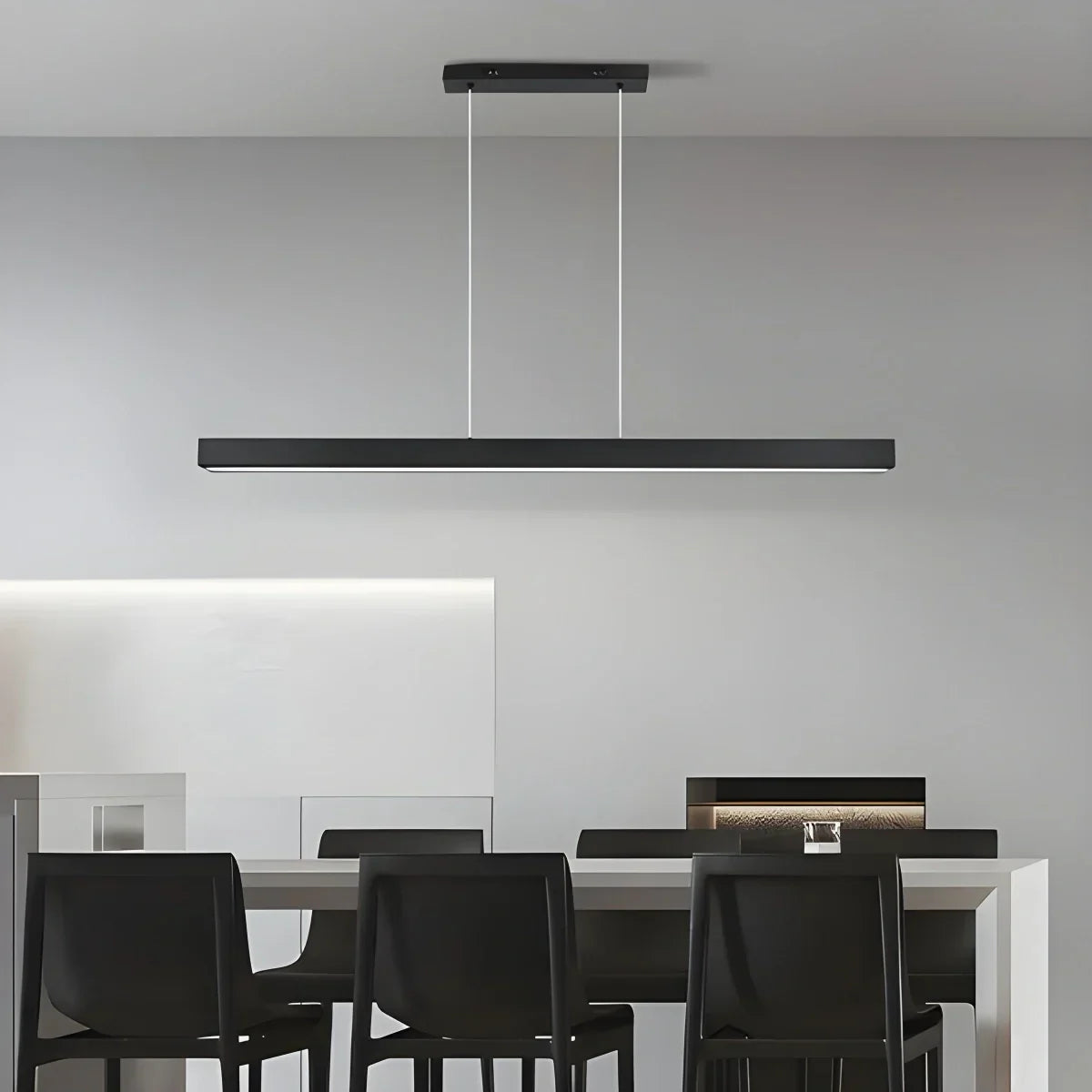 Modern Linear Pendant Light  for Kitchen Island | Desfino