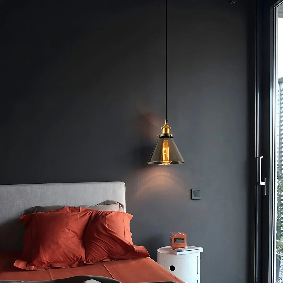 Mabel Glass Pendant Light for Kitchen Island | Desfino