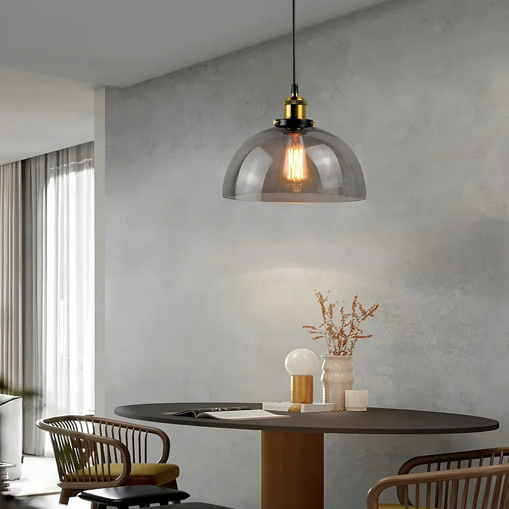 Mabel Glass Pendant Light for Kitchen Island | Desfino