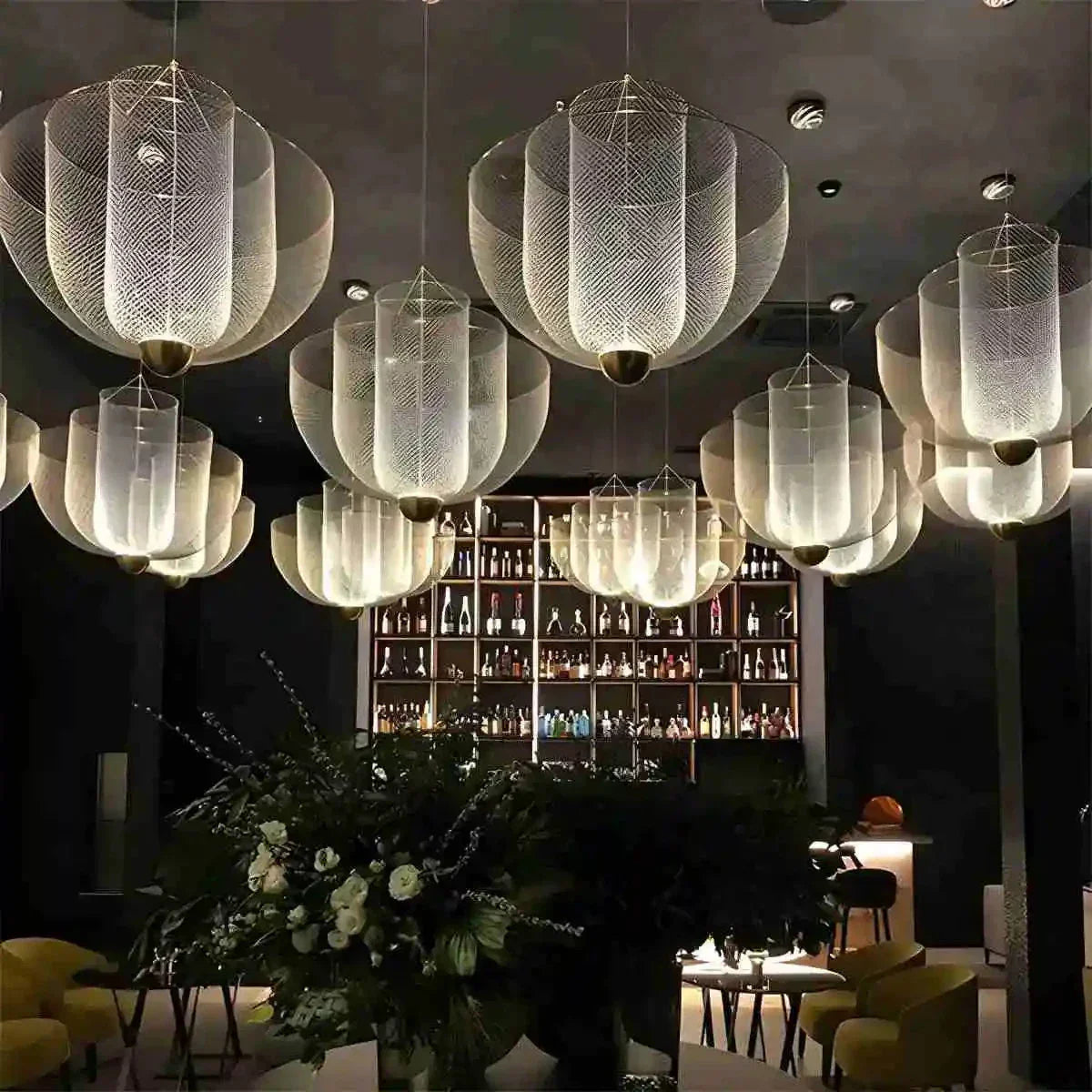 Meshmatics Hanging Lamp for Kitchens Dining Room | Desfino